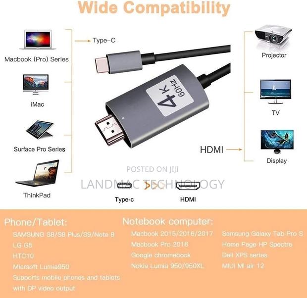 Ot-Uc503 Usb Type C to Hdmi Cable · Photo 2