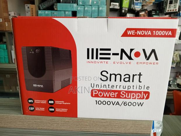 We-Nova Smart Uninterruptible Power Supply 1000va Ups 600w · Photo 1