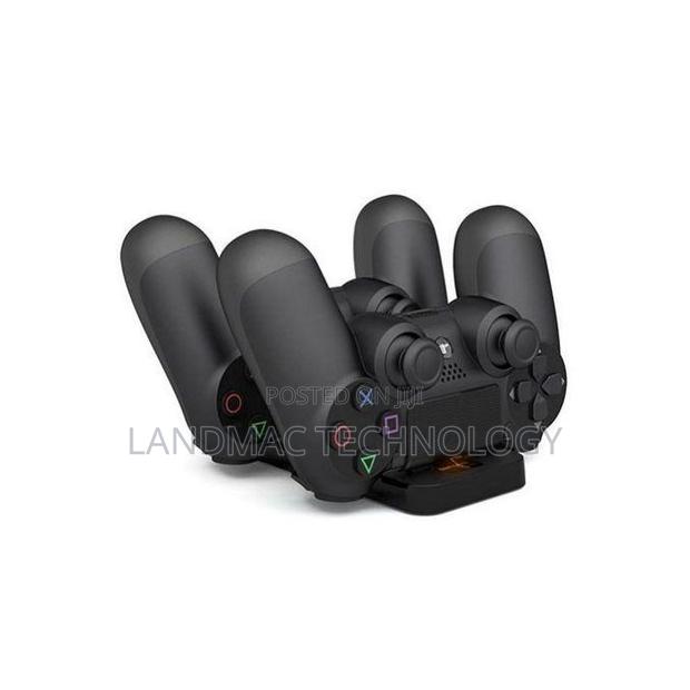 Ps4 Dual Controller Ds4 Charger Dock Station Stand Charging · Photo 1