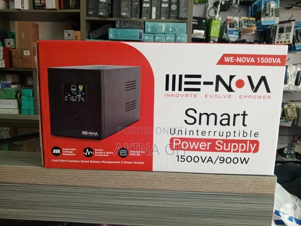 We-Nova Smart Uninterruptible Power Supply 1500va /900w Ups · Photo 1