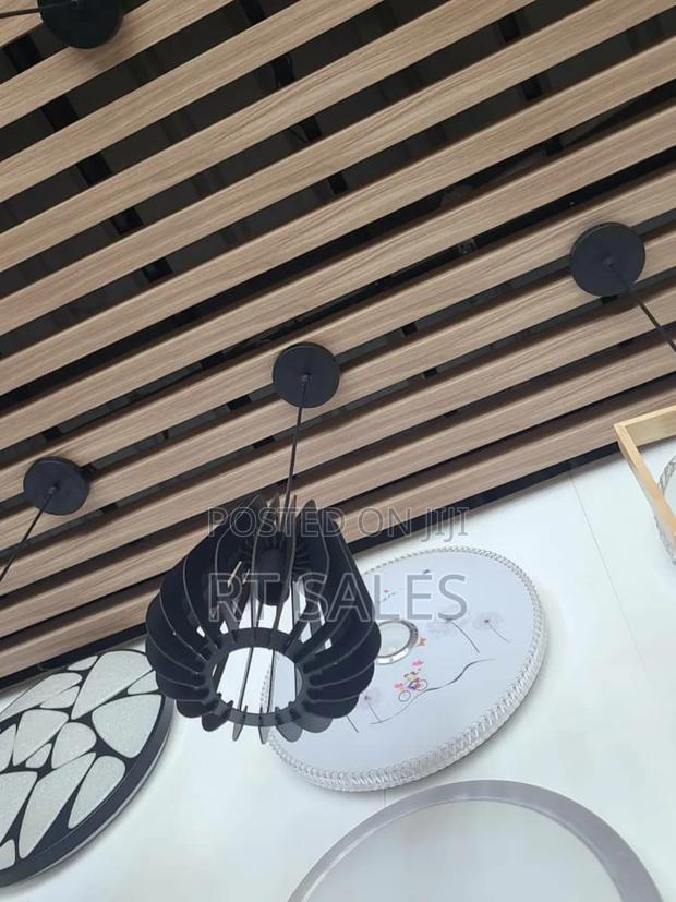 Black Wooden Modern Pendant Light · Photo 2