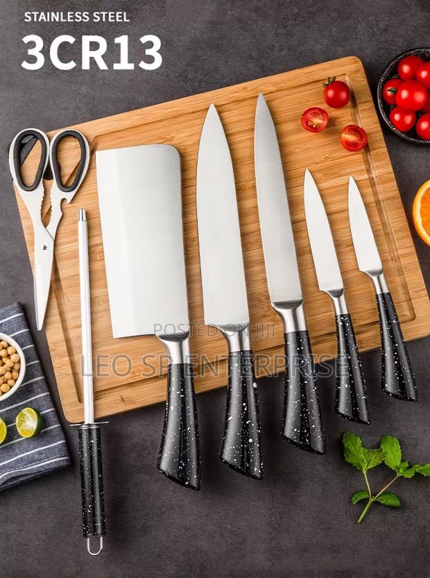 9 Pieces Kitchen Knives Set · Photo 3