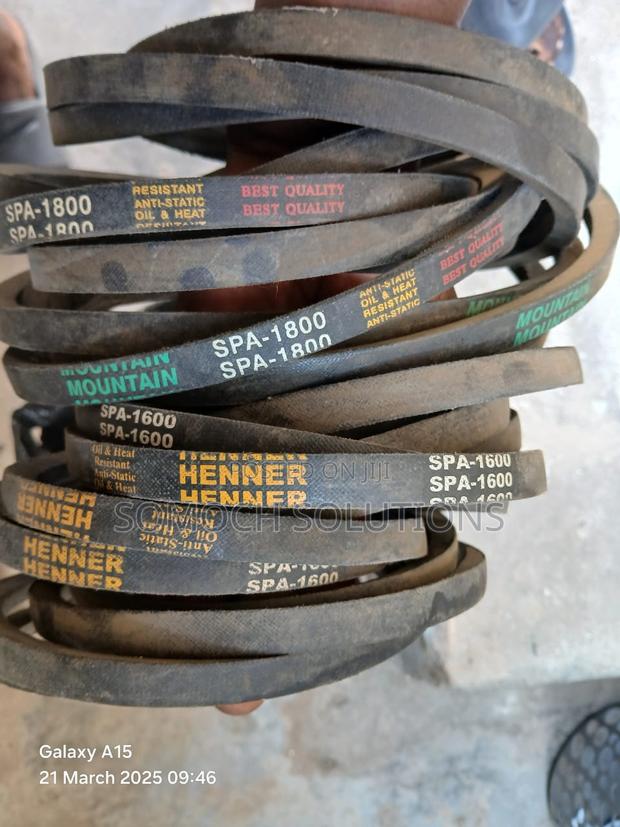Belt v Belf Spa 1800 Spa 1600 Industrial v Belt · Photo 1