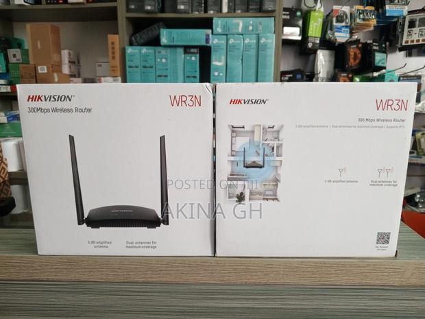 Hikvision 300mbps Wireless Router 5dbi High Gain Wr3n · Photo 3