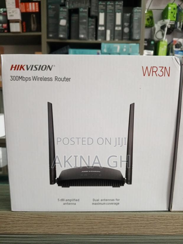 Hikvision 300mbps Wireless Router 5dbi High Gain Wr3n · Photo 2
