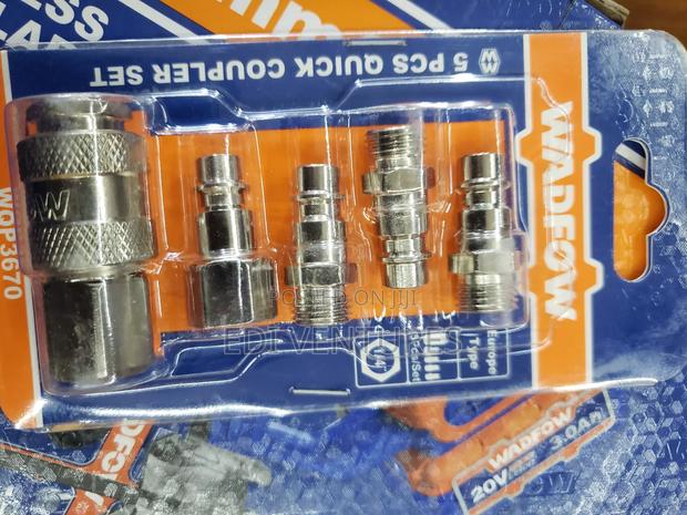 Wadfow 5 Pieces Air Compressor Coupler Set · Photo 1