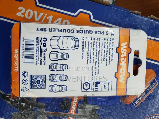 Wadfow 5 Pieces Air Compressor Coupler Set · Photo 2