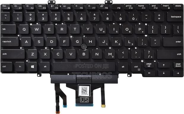 Original Keyboard for Dell Latitude 7400 Us Backlit · Photo 1