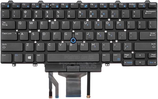 Original Latitude 7480/7490 Keyboard With Backlit/Trackpoint · Photo 1
