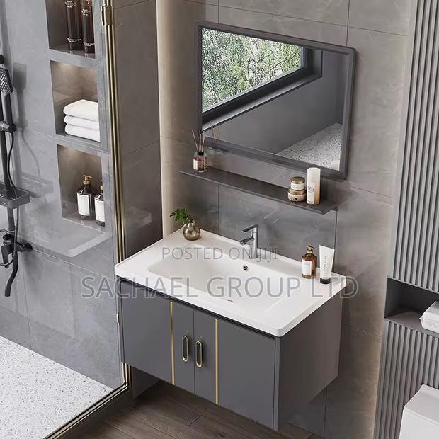 Cabinet Basin With Mirror 80 · Photo 2