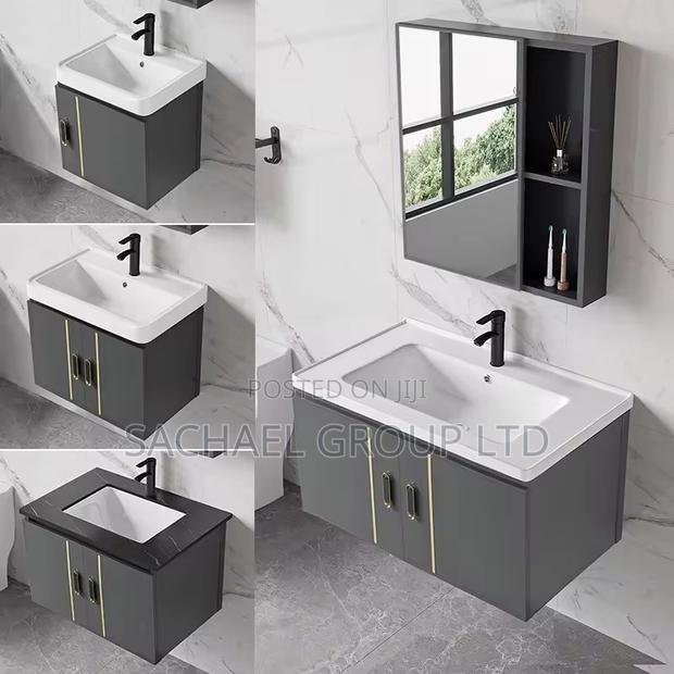 Cabinet Basin With Mirror 80 · Photo 3