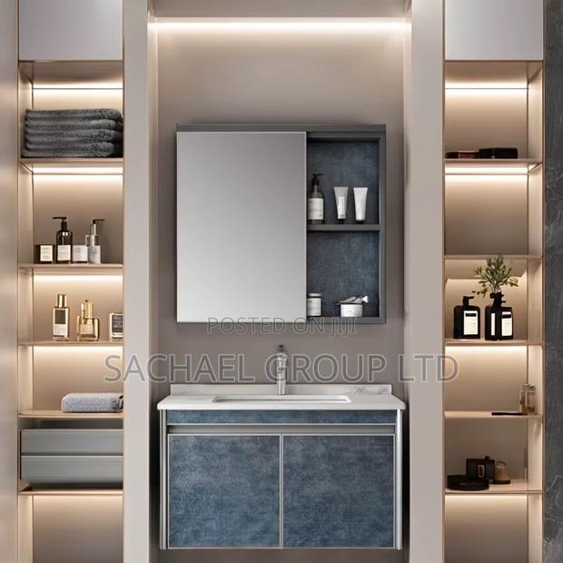 Vanity Cabinet Basin With Mirror · Photo 1