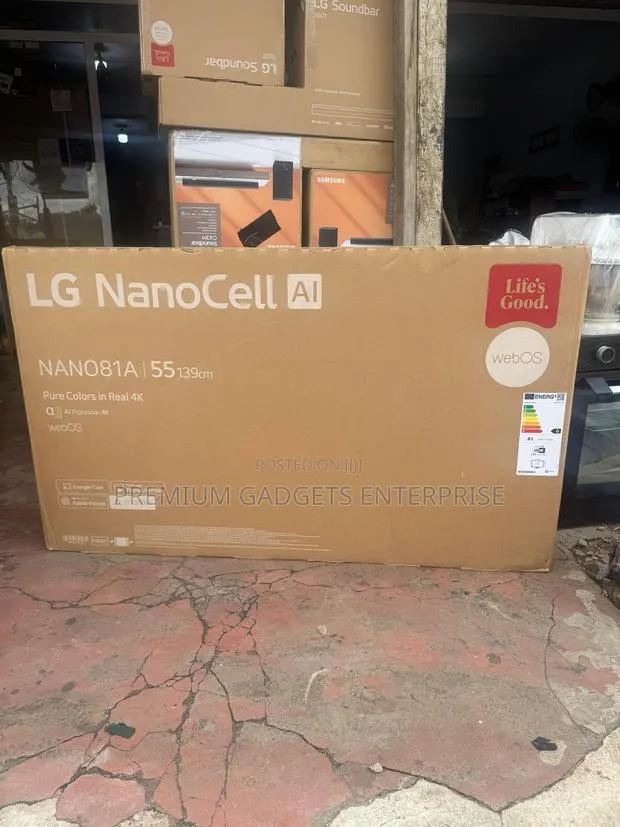 Lg 55 Inch Lg Nanocell Ai Nano81 Smart Tv 2025 Ai Magic Remote · Photo 1
