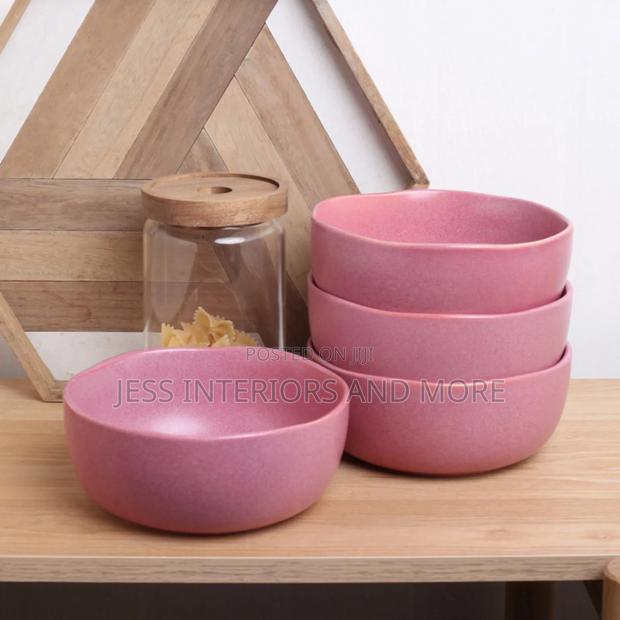 16-Piece Dinnerware Set Stoneware
(Pink) · Photo 2