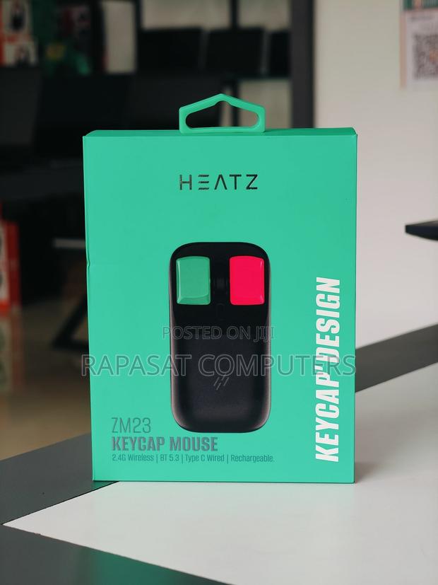 Heatz Zm23 Wireless+Bluetooth Keycap Mouse · Photo 1