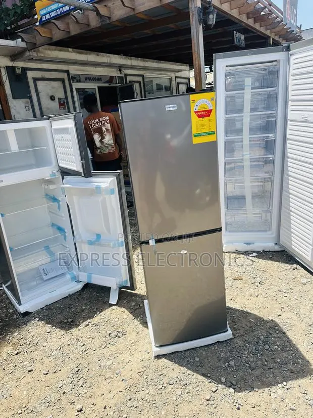 Purchased the New Dark Grey Double Door Fridge Nasco Nasd2-20fl · Photo 1