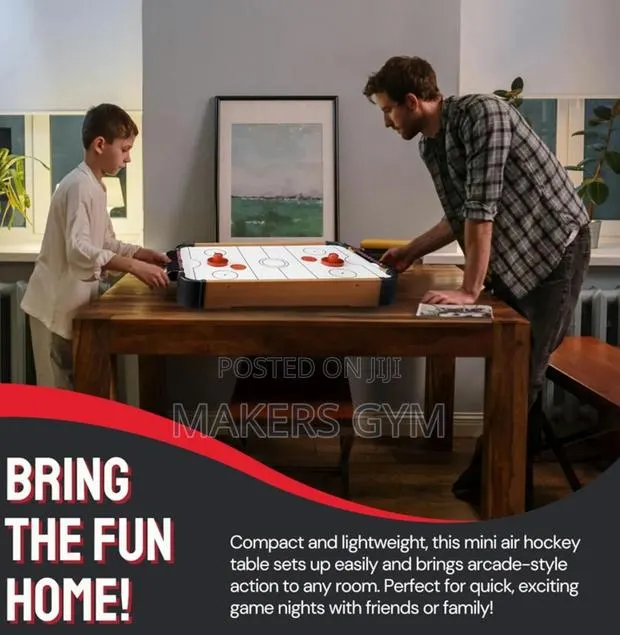 Tabletop Air Hockey Game for Kids · Photo 1