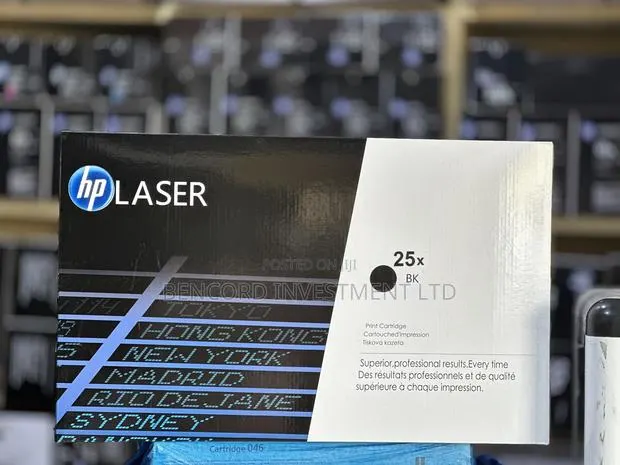 HP 25x Black Toner Cartridge