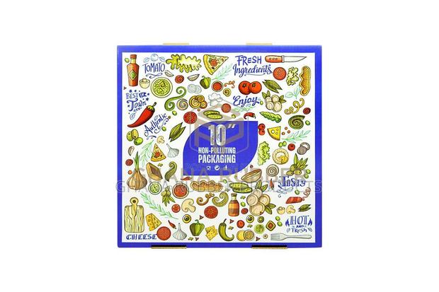 Pizza Boxes 10" Italy Design (50pcs) · Photo 3