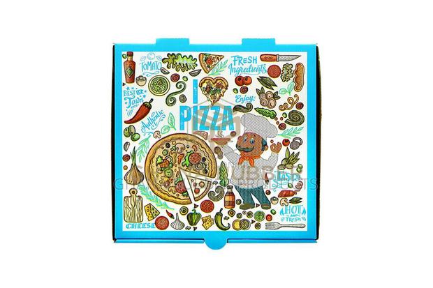 Pizza Boxes 8" Freshly-Baked Design (50pcs) · Photo 5