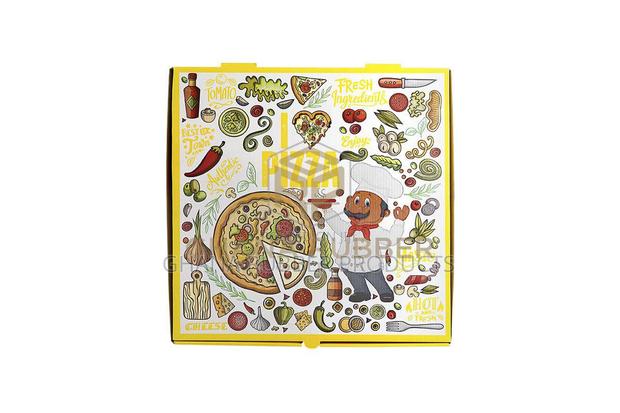 Pizza Boxes 16" Freshly-Baked Design (50pcs) · Photo 4