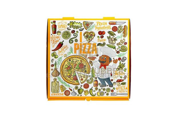 Pizza Boxes 14" Freshly-Baked Design (50pcs) · Photo 3