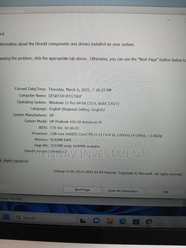 Laptop HP ProBook 430 G8 8GB Intel Core i3 SSD 256GB · Photo 5