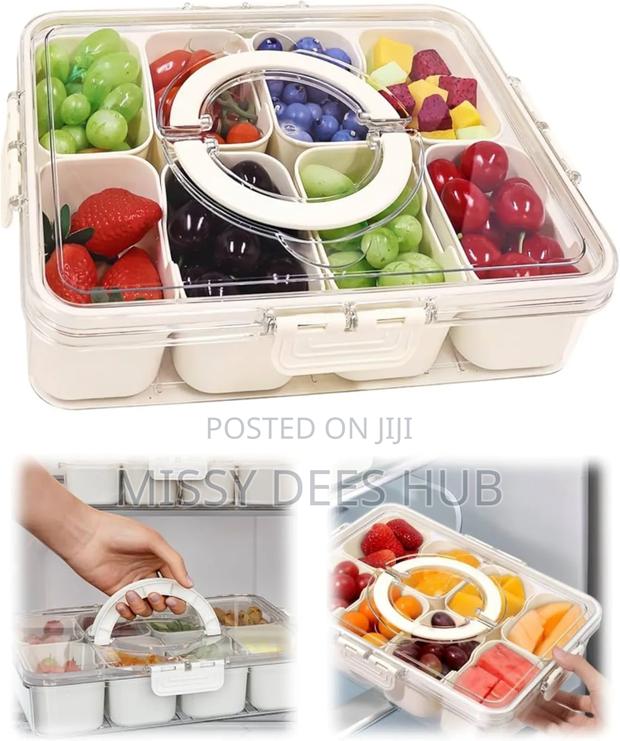 Multipurpose 8-Grid Acrylic Storage Bowl · Photo 4