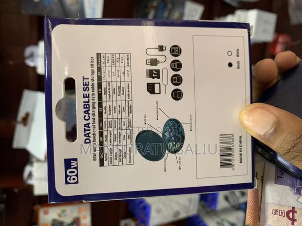 60w Multi Functional Fast Charging Data Cable Storage Kit · Photo 4