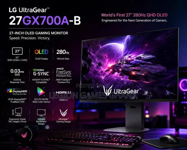 Lg Ultragear Oled Gaming Monitor · Photo 1