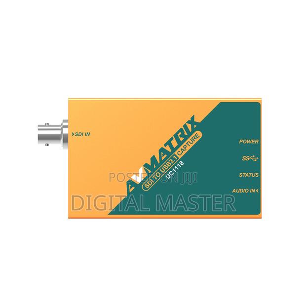 Avmatrix Uc1118 Sdi to Usb 3.1 Type-C Video Capture · Photo 1