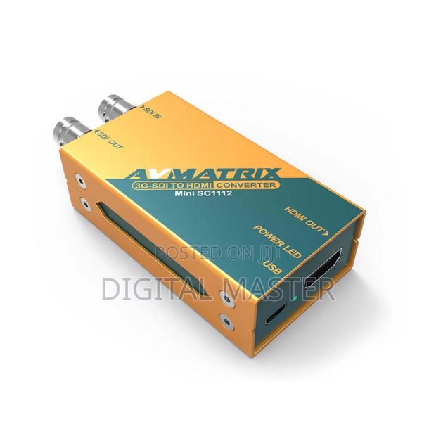 Avmatrix Mini Sc1112 3g-Sdi to Hdmi Broadcast Converter · Photo 1