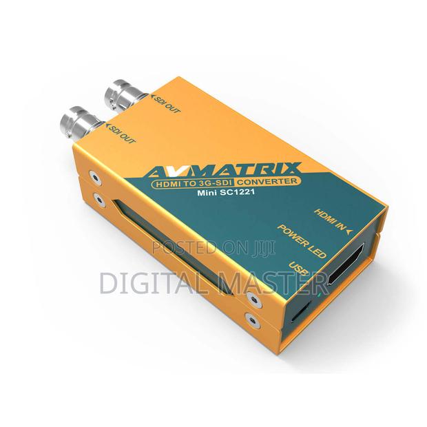 Avmatrix Mini Sc1221 Hdmi to Dual 3g-Sdi Broadcast Converter · Photo 3