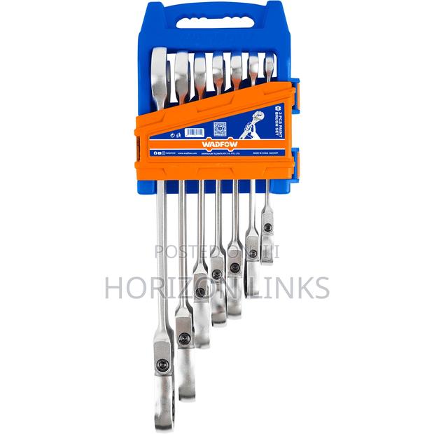 7 PCS Flexiblr Ratchet Spanner Set · Photo 1