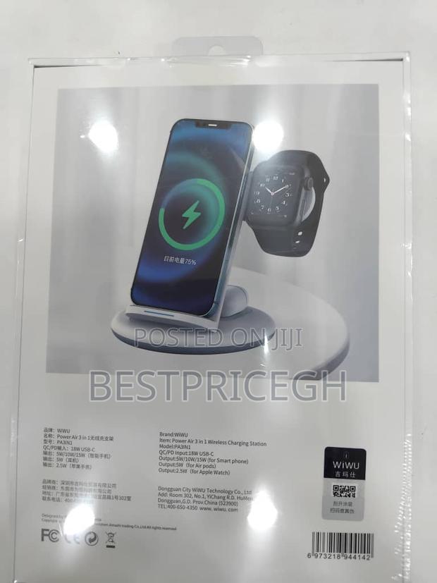 Wiwu Power Air 3-in-1 Wireless Charging Station · Photo 2