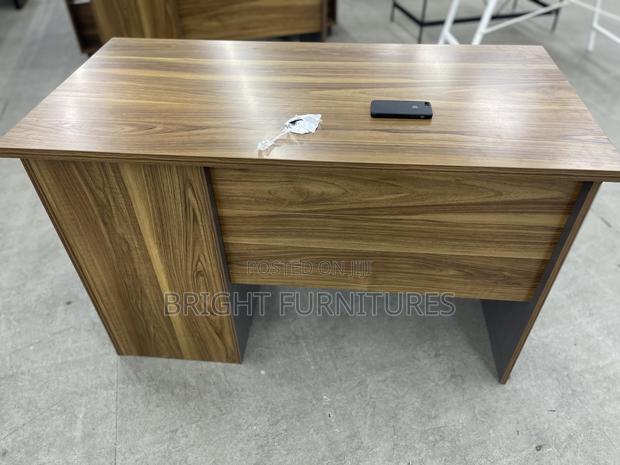 Office Study Desk Ergonomic Office Desk Wood With Drawers · Photo 5