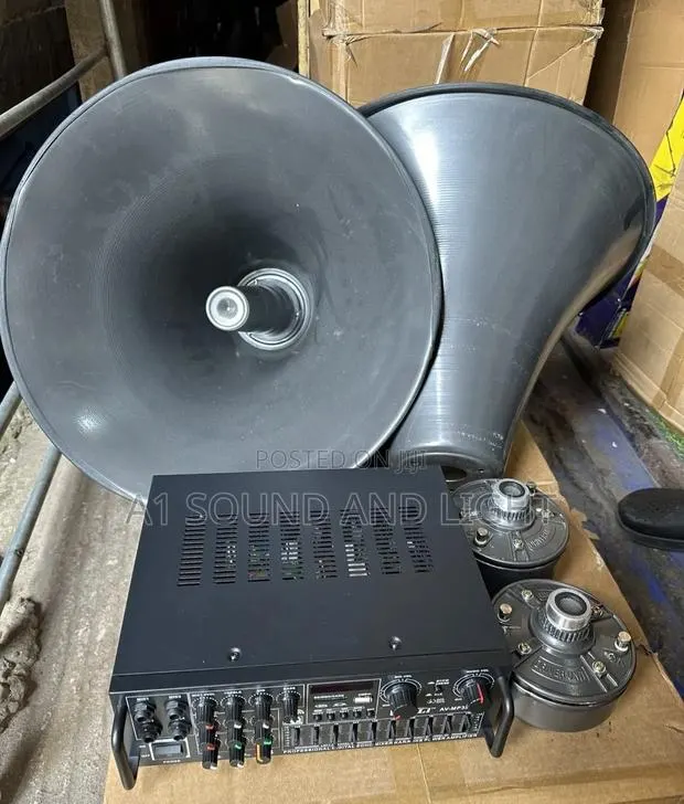 Reflex Horn Set for Information Centre, Mosque. · Photo 1