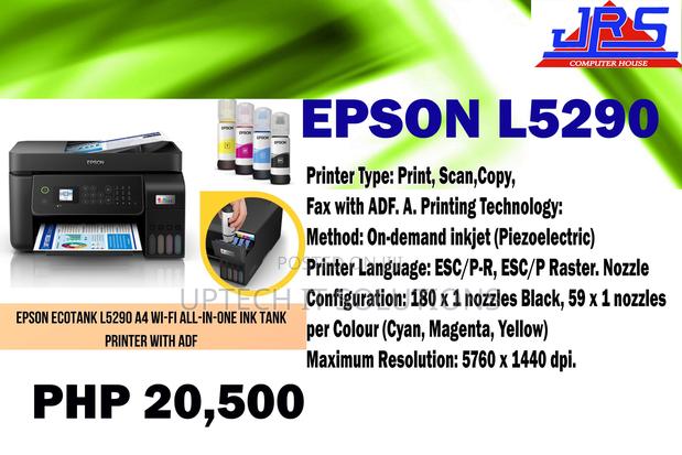 Epson Ecotank L5290 A4 Wi-Fi All-in-One Ink Printer With Adf · Photo 2