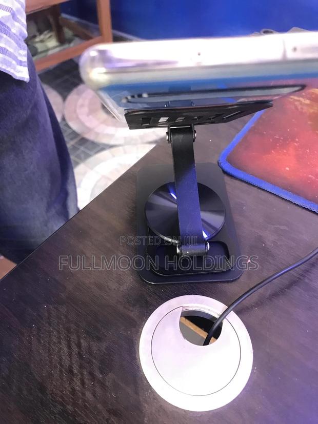 Metal Adjustable Desktop Phone and Tablet Holder · Photo 3