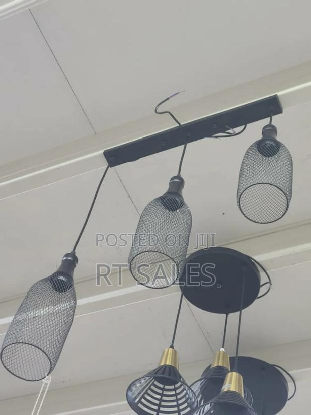 Bottle Design Ceiling Pendant Light. · Photo 1