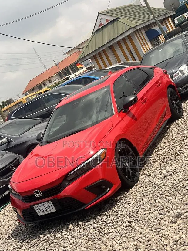 Honda Civic Sport 2022 Red · Photo 1