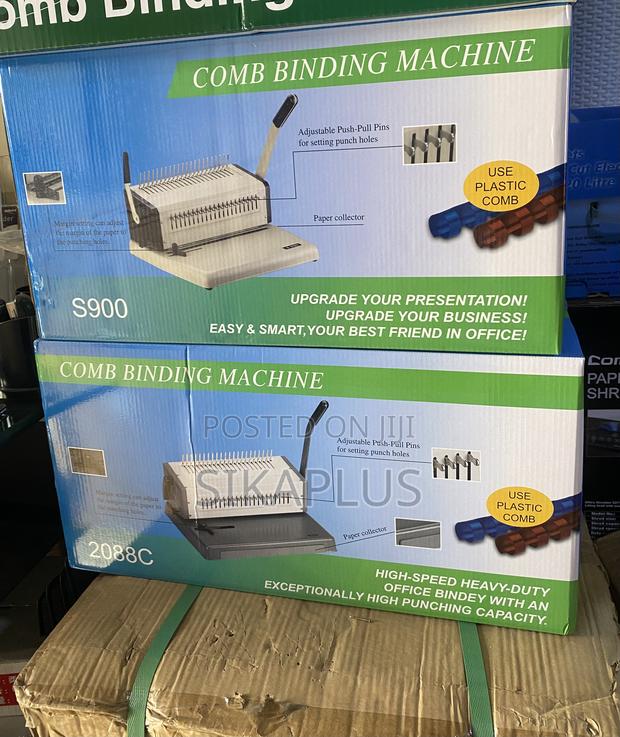 Comb Binding Machine · Photo 1