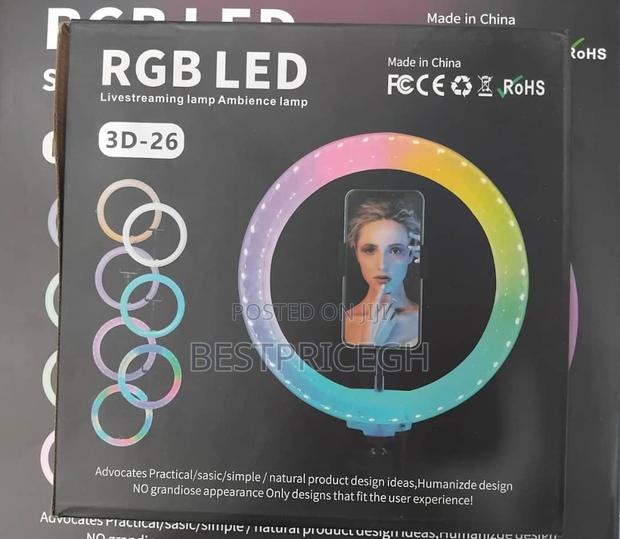 RGB Led Livestreaming Lamp Ambience · Photo 1