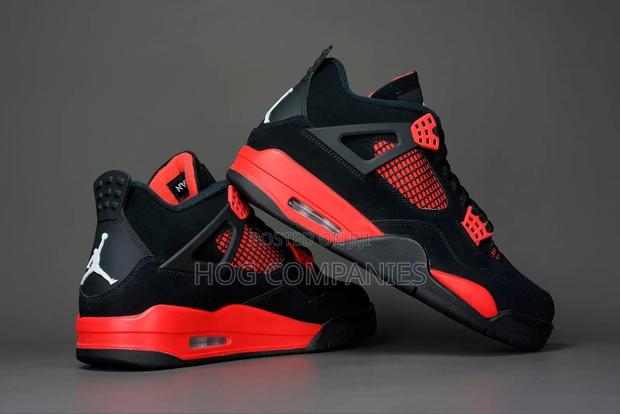 Kids Air Jordan 4 Toddler Red Thunder Sneakers - Fast Delivery in 2hrs · Photo 1