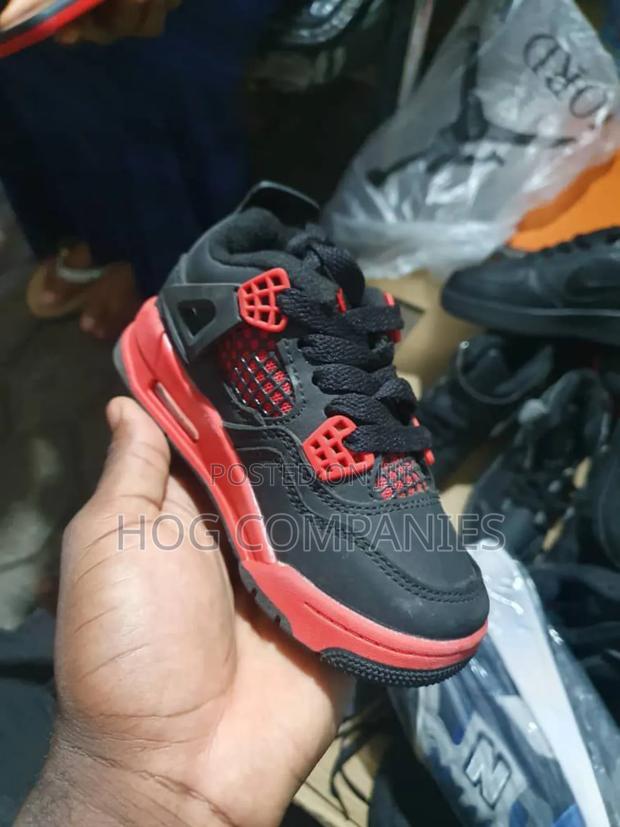 Kids Air Jordan 4 Toddler Red Thunder Sneakers - Fast Delivery in 2hrs · Photo 2