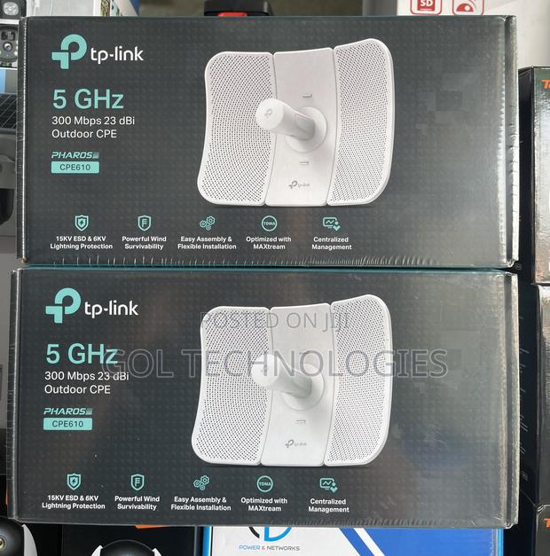 TP-Link Acess Point Cpe610 5ghz Outdoor Cpe 23dbi Ver:2.0 · Photo 1