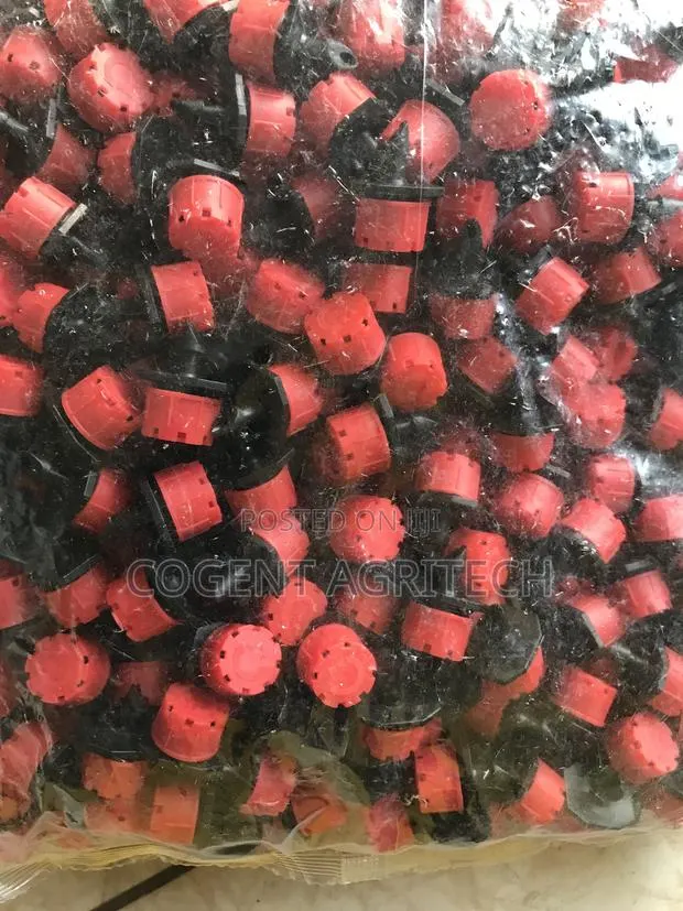 Red Cap Adjustable Drip Emitters(8 Holes) · Photo 1