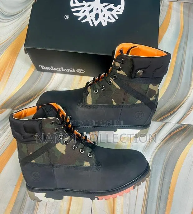 Timberland Heritage Ek + 6 Inch Waterproof Wide-fit Boot “Black” · Photo 1