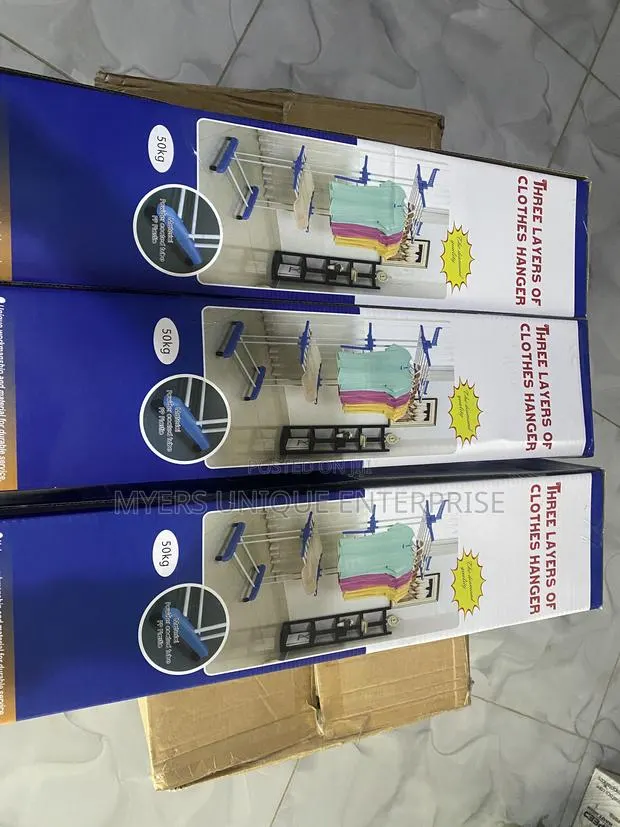 4 Layer Rack for Students,Etc-Dry Full Laundry · Photo 1