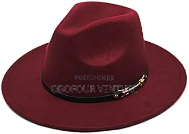 Angel! Maroom/ Wine Fedora Hat, a Hat for Every Season. KKGGKB · Photo 1
